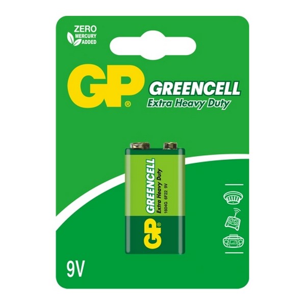 GP GREENCELL 9V ELEM