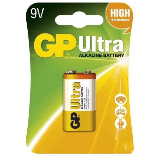 GP ULTRA ALKÁLI 9V-OS ELEM