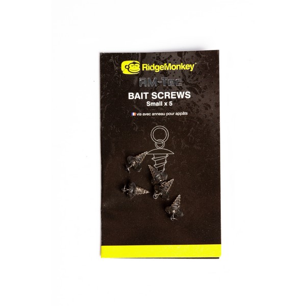 RIDGEMONKEY RM-TEC HOOK RING BAIT SCREWS CSALICSAVAR 5DB/CSOMAG