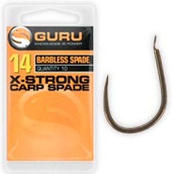Guru Xtra Strong Carp Szakáll Nélküli Horog (Barbless) 20-as