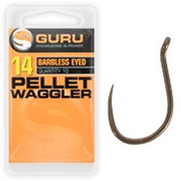 Guru Pellet Waggler Szakáll nélküli Horog (Barbless)  20-as