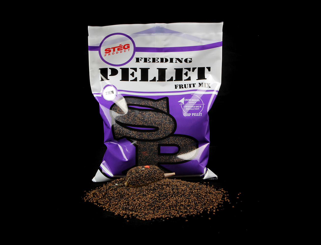 Stég Feeding Pellet 2mm FRUIT MIX 800gr