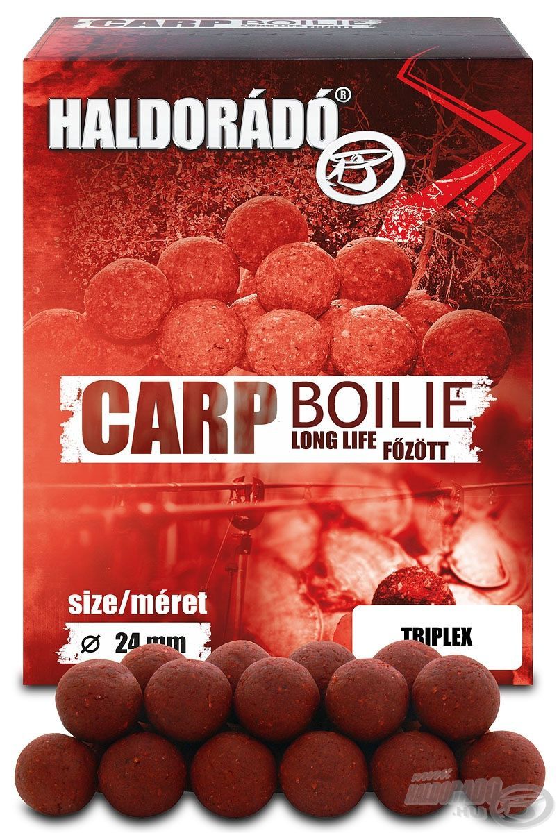 HALDORÁDÓ Carp Boilie főzött - TripleX 24 mm