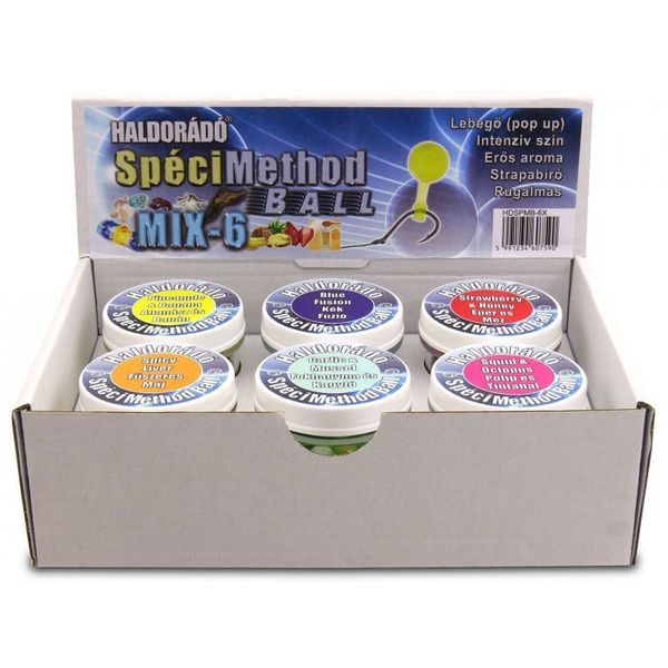 Haldorádó SpéciMethod Ball - MIX-6 / 6 íz egy dobozban