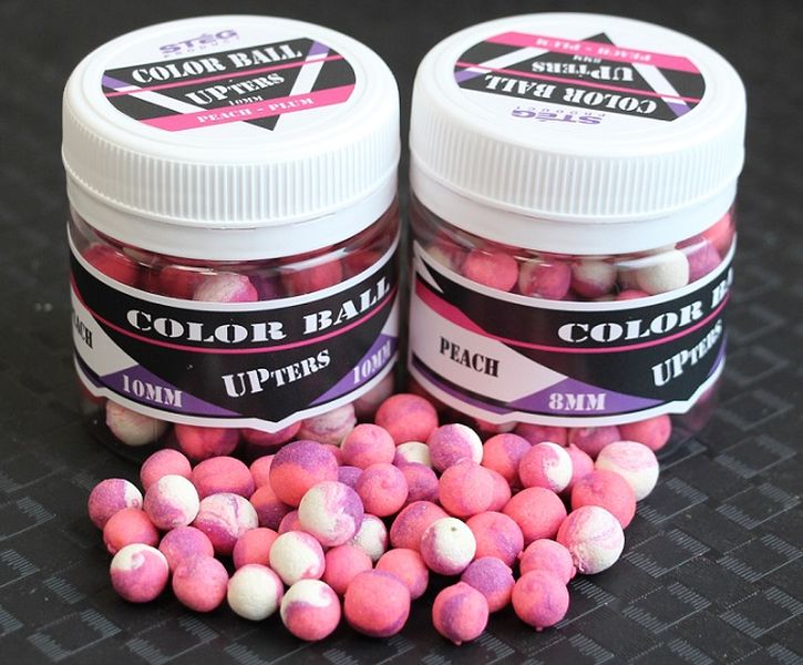 Stég Product Upters Color Ball 10mm Peach& Plum 30g