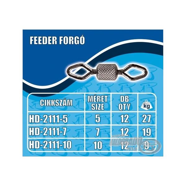 HALDORÁDÓ Feeder forgó - kicsi
