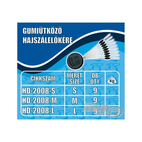Haldorádó Gumiütköző hajszálelőkére - (L)